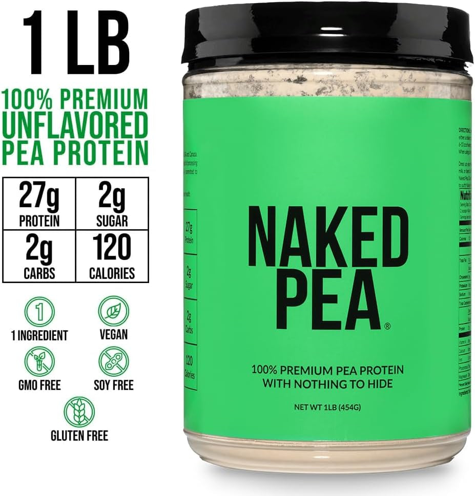 NAKED Pea - Pea Protein Isolate - Plant Based, Vegetarian & Vegan Protein