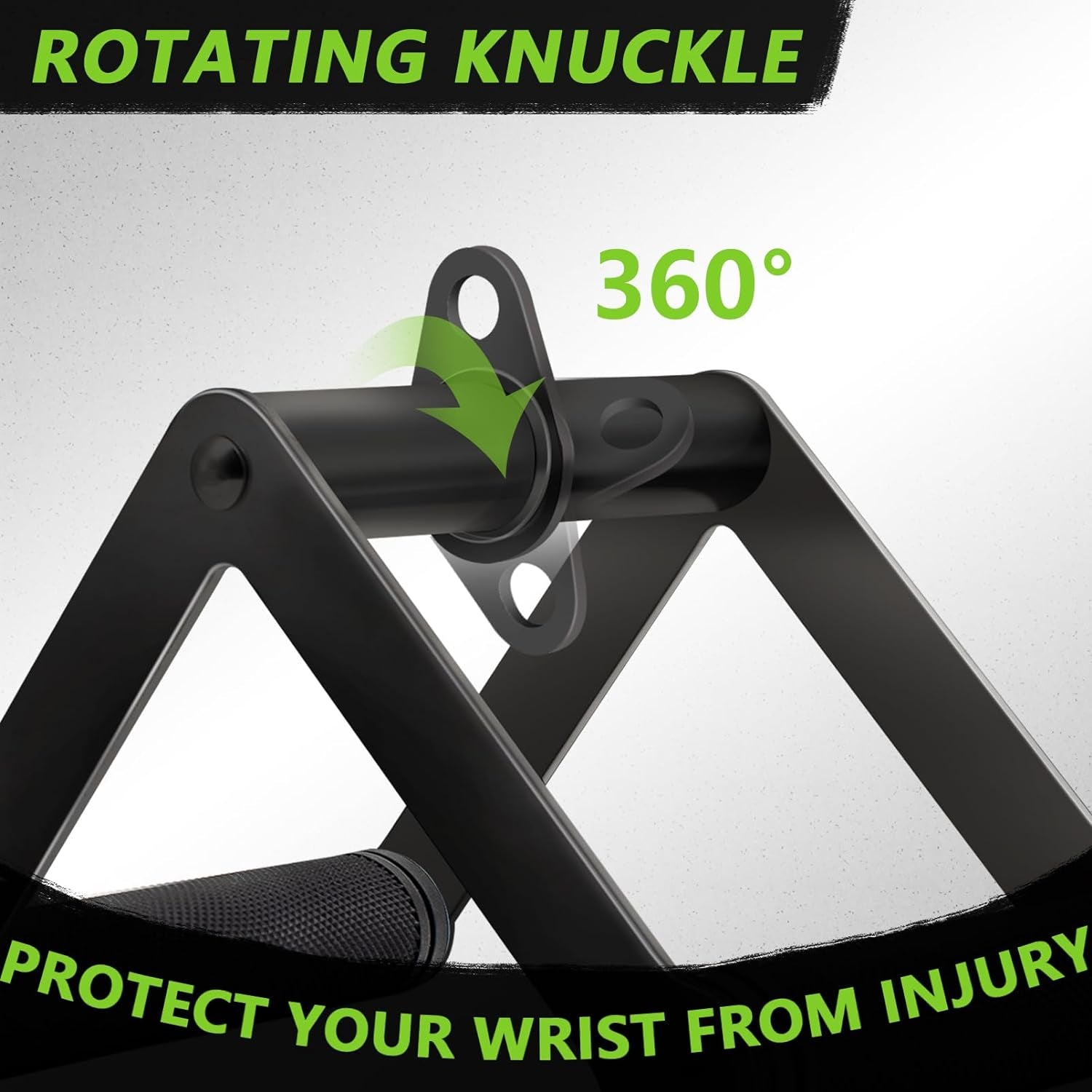 Double D Row Handle Cable Attachment for Weight Workout