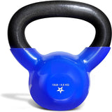 10 Pound Vinyl Coated Cast Iron Kettlebell