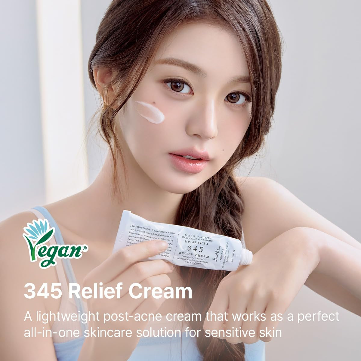 Dr.Althea 345 Relief Cream | Daily Face Moisturizer for Soothing Recovery