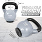 35 Pound Vinyl Coated Kettlebell