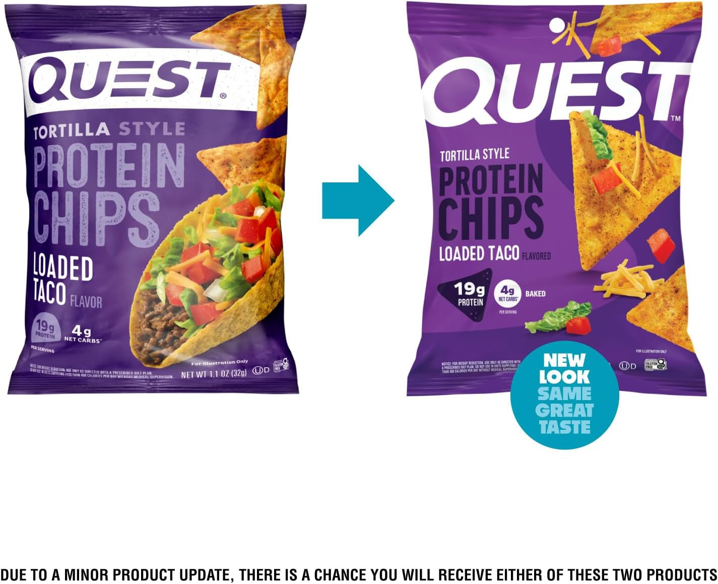Nutrition Loaded Taco Tortilla Style Protein Chips (Pack of 12)