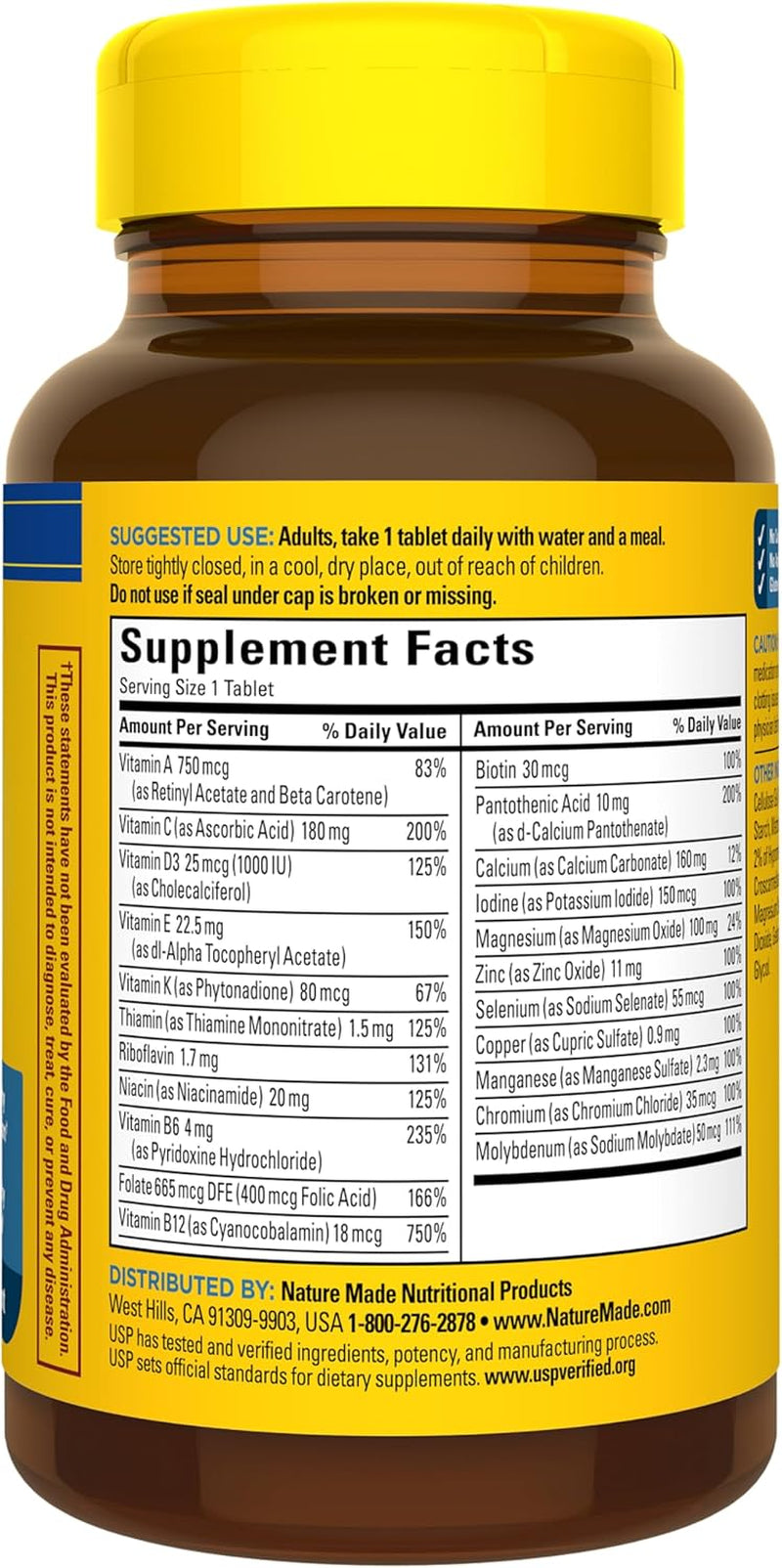 Nature Made Multivitamin for Him