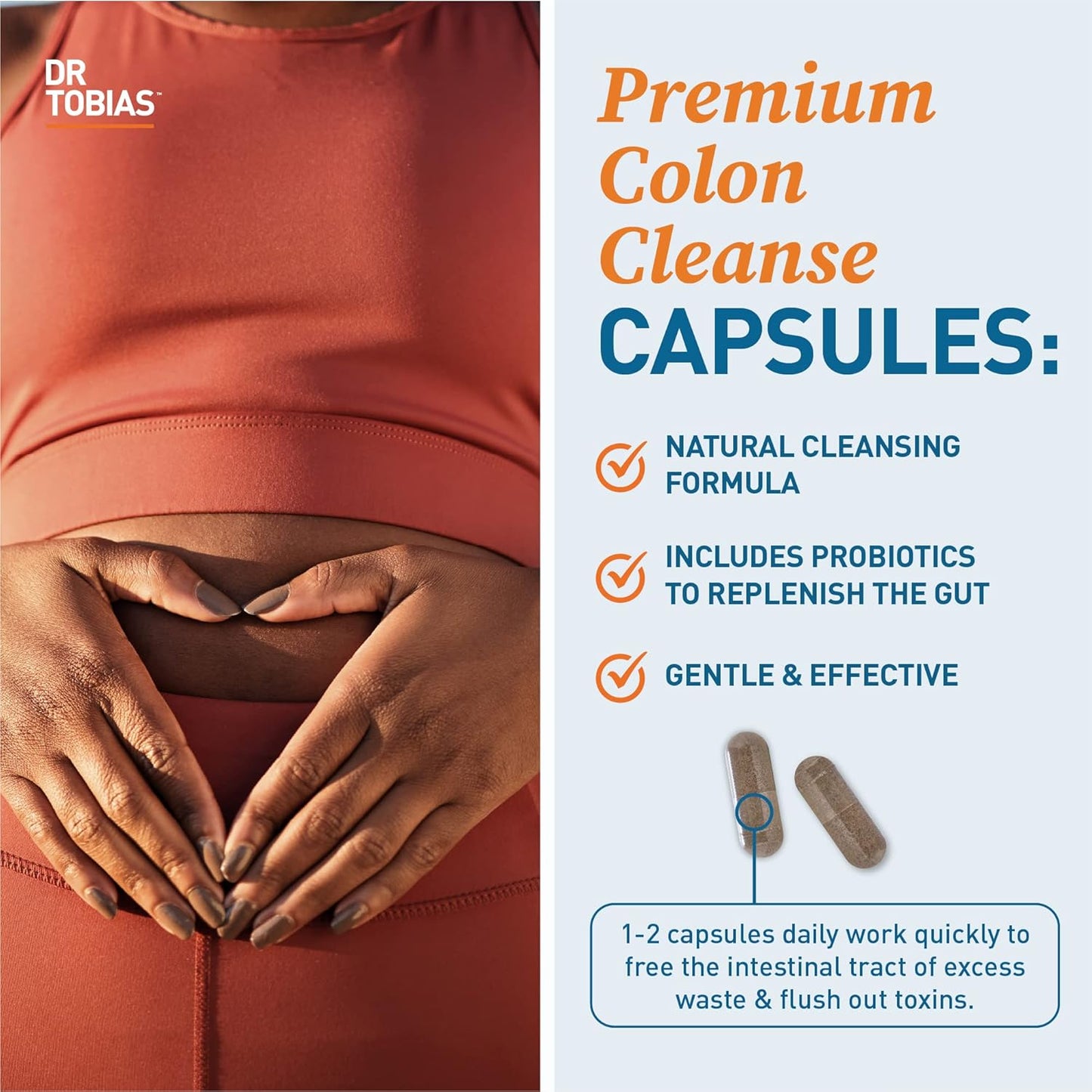 Dr. Tobias Colon Cleanse - Constipation Relief & Gut Health Support