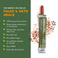 Paleovalley 100% Grass Fed Venison Sticks – Keto-Friendly, High Protein, Low-Calorie Snack