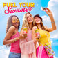 Bloom Nutrition Sparkling Energy Drink - Natural Caffeine, Zero Sugar, 180Mg Caffeine - Summer Splash - 12oz 12 Pack