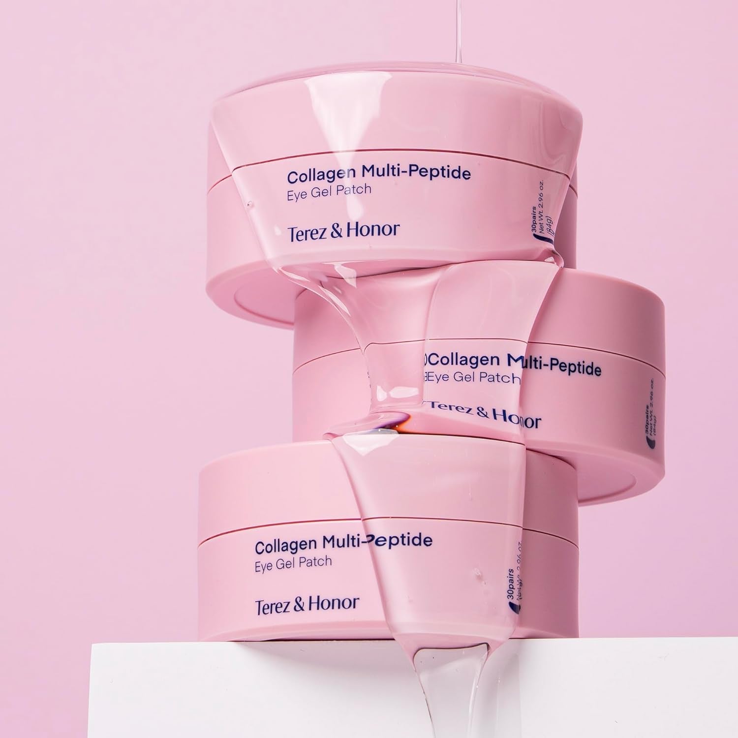 TEREZ & HONOR Peptide Collagen Under Eye Patches - 60 Korean Firming