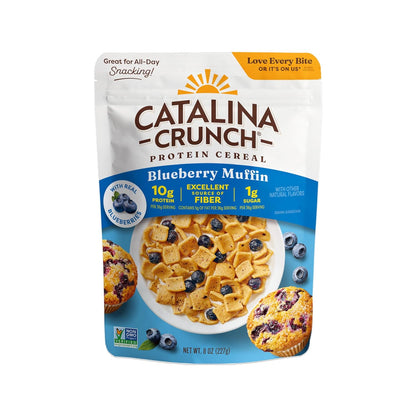 Catalina Crunch Protein Cereal - Blueberry Muffin - 8 oz. Bag (Pack of 1)