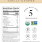 Truvani Organic Plant Based Protein Powder