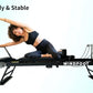 Pilates Reformer Machine Equipment with Springs & Cords for Home Workout
