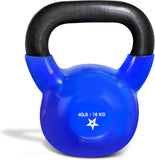 40 Pound Vinyl Coated Cast Iron Kettlebell