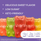 Atkins Endulge Gummy Bears Variety Pack, 18 Pack (12 Sweet Gummy Bears, 6 Sour Gummy Bears)
