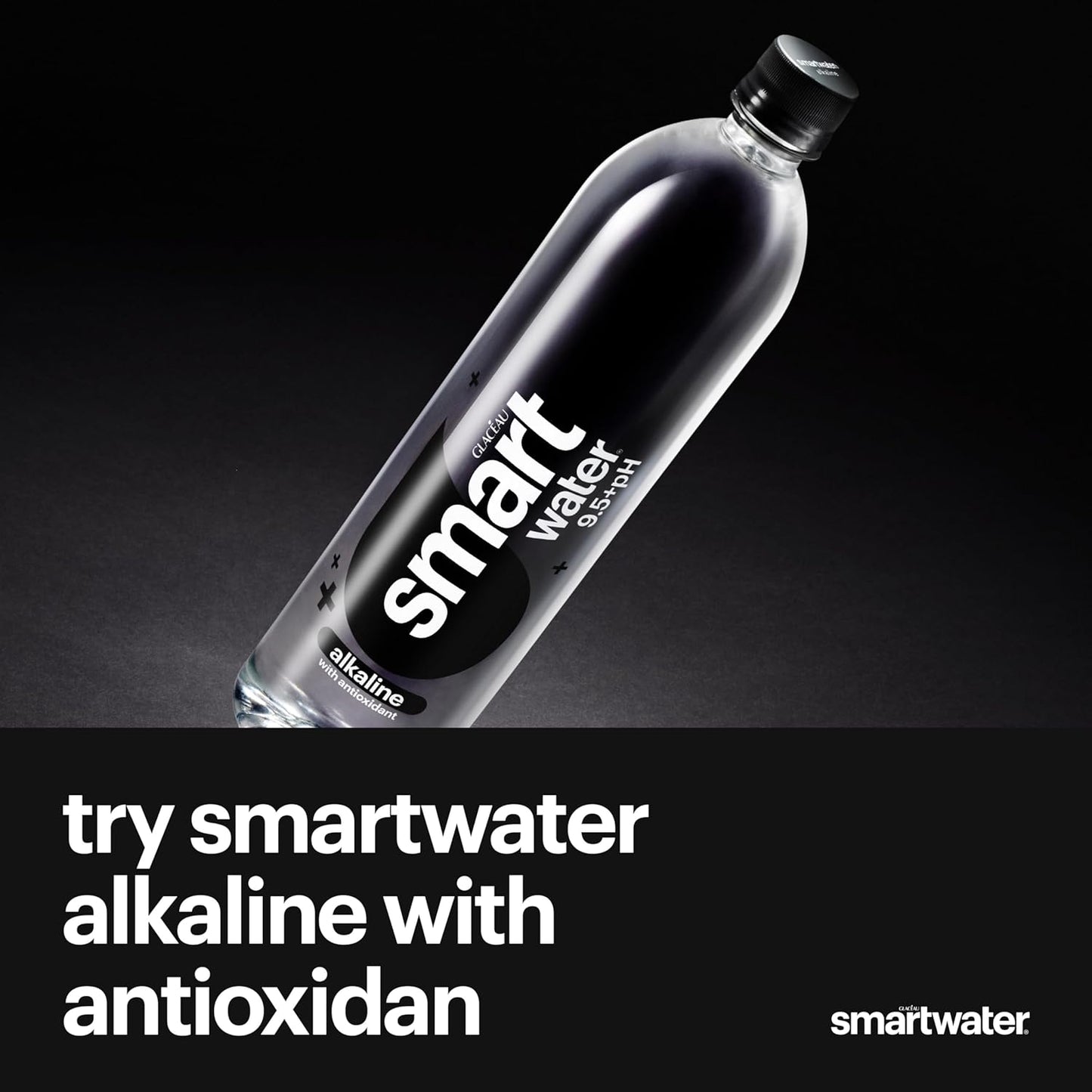 Smartwater Vapor Distilled Premium Water Bottles, 16.9 Fl Oz, 6 Pack