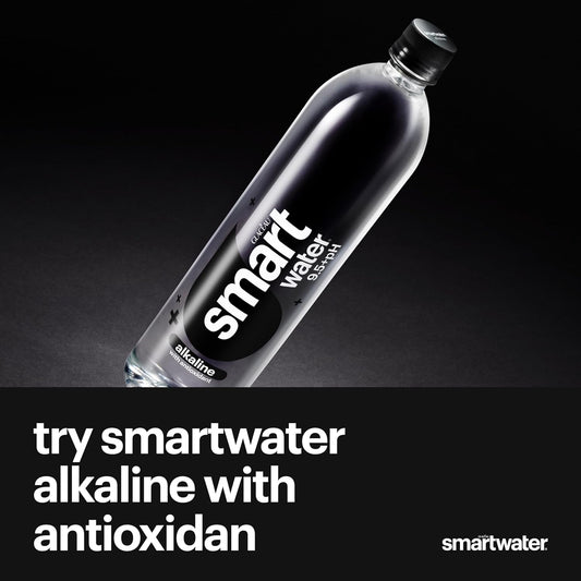 Smartwater Vapor Distilled Premium Water Bottles, 16.9 Fl Oz, 6 Pack