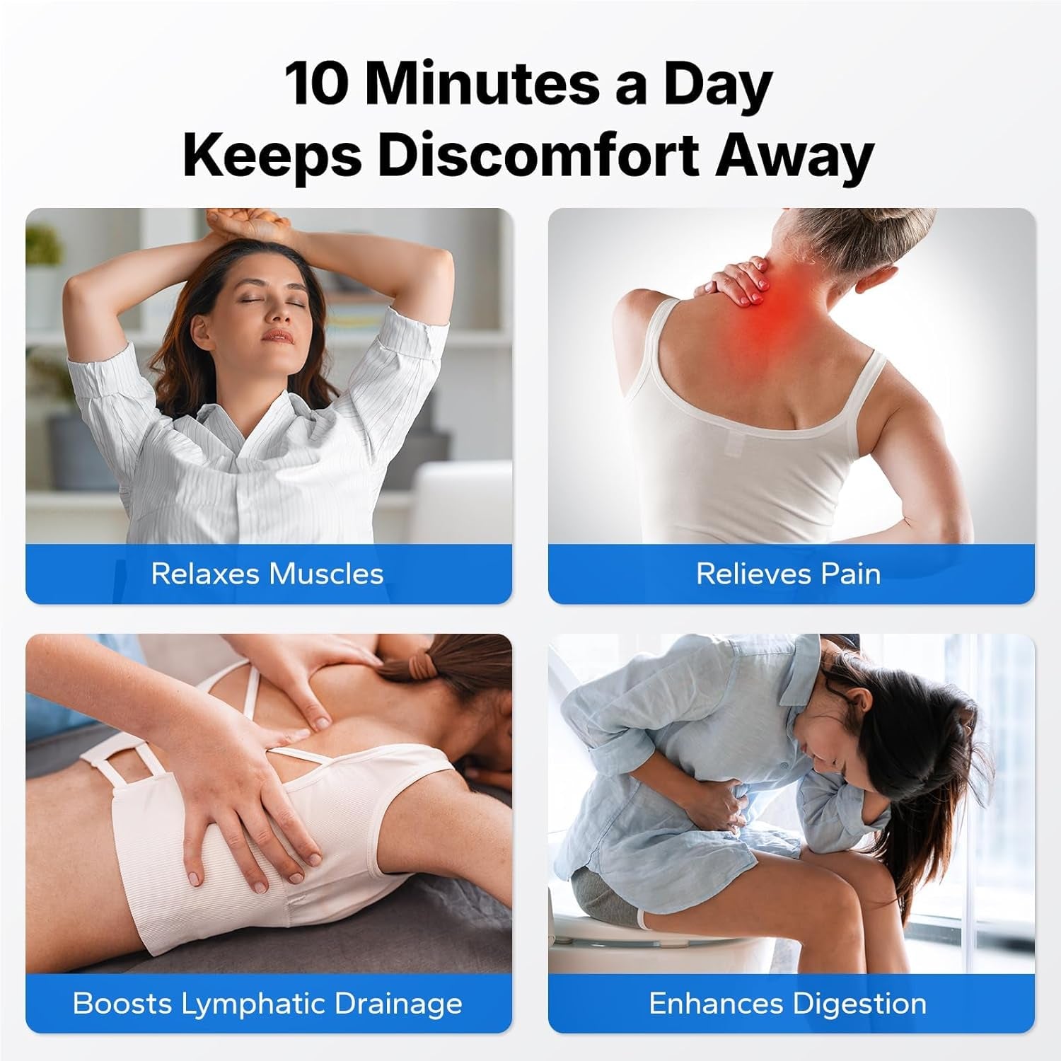 MERACH Vibration Plate Exercise Machine