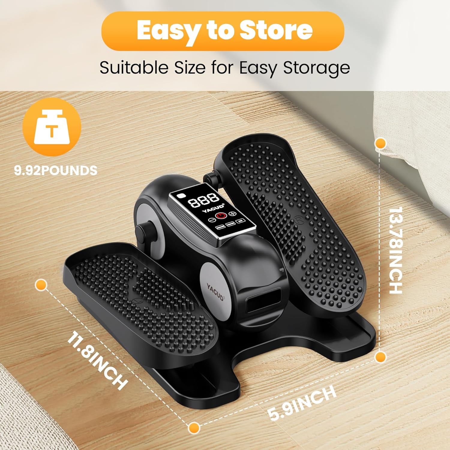 Yagud Under Desk Elliptical Machine