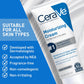 CeraVe Moisturizing Cream, Body and Face Moisturizer for Dry Skin