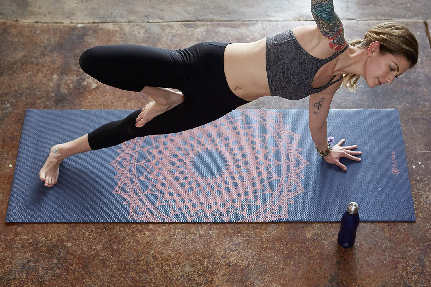 Gaiam Print Yoga Mat