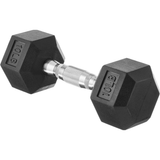 10 Pound Rubber Hex Dumbbell Hand Weight
