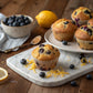 Kodiak Cakes Power Bake, Protein Muffin Mix, Blueberry Lemon (Pack of 6)