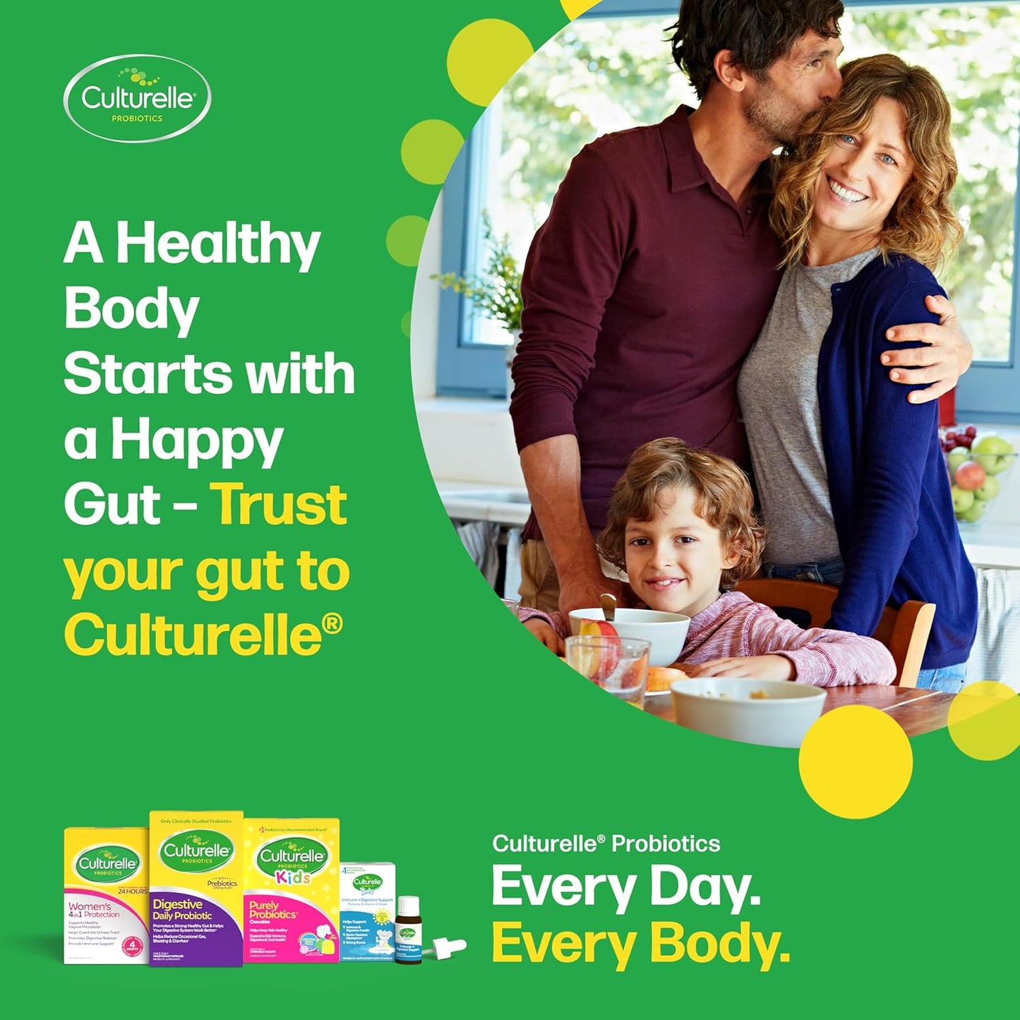 Culturelle Pro Strength Daily Probiotics For Digestive Health