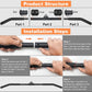 39.37 Inch LAT Pulldown Bar Attachment for Pulley Cable Machine