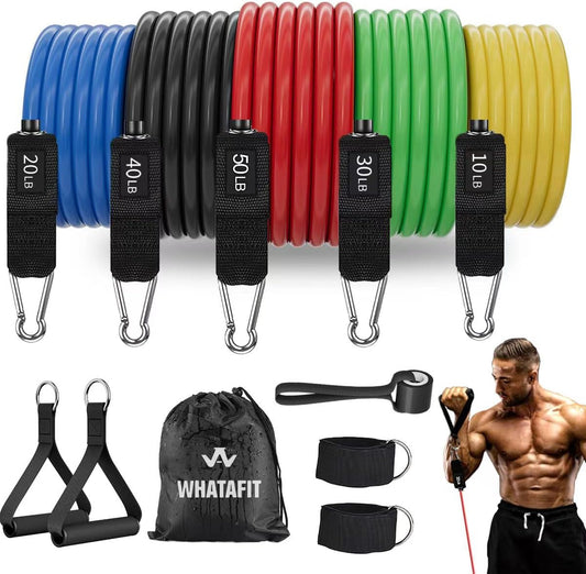 WHATAFIT Resistance Bands for Working Out