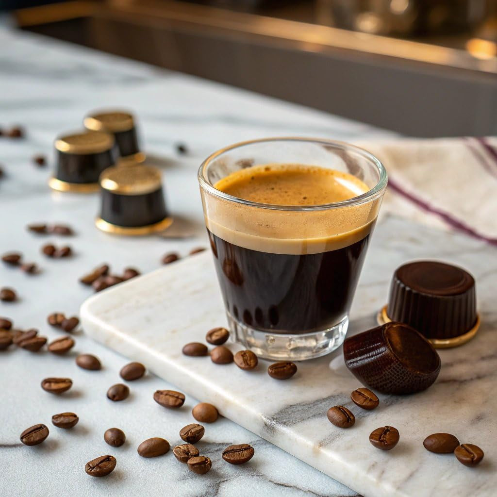 Nespresso Capsules Vertuo, Espresso Bold Variety Pack, Medium and Dark Roast Espresso Coffee, Brews 1.35oz.