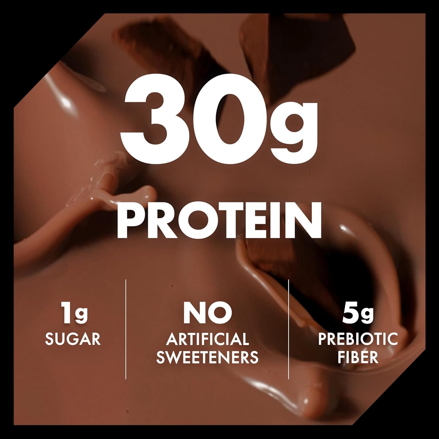 Oikos Protein Shake, Chocolate, 30G High Protein Drinks, 12 Fl oz Bottle, 12 Count​