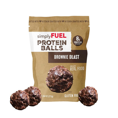 simplyFUEL Whole-Food Protein Balls (Brownie Blast)