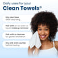 Clean Skin Club Clean Towels XL® 100% USDA Biobased Face Towel