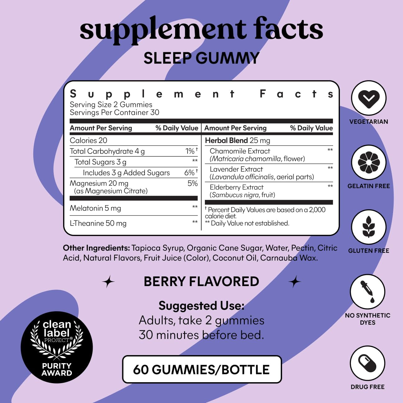 Lemme Sleep Gummies Drug-Free Nighttime Sleep Aid