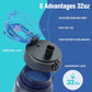 Sahara Sailor Water Bottle 32oz Durable and Leakproof