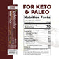 Paleovalley 100% Grass Fed Summer Sausage Beef Sticks - Delicious Gluten Free Beef Snack