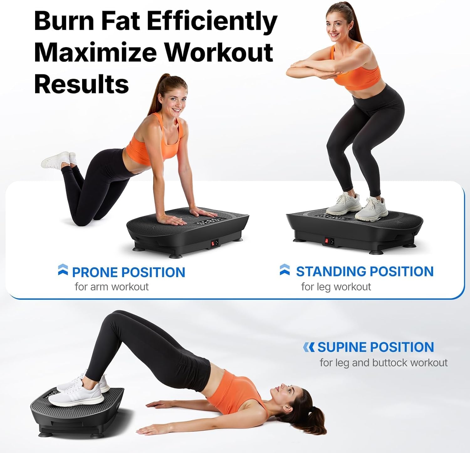 MERACH Vibration Plate Exercise Machine