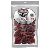 Old Trapper Beef Jerky Peppered 8 Ounce Pack