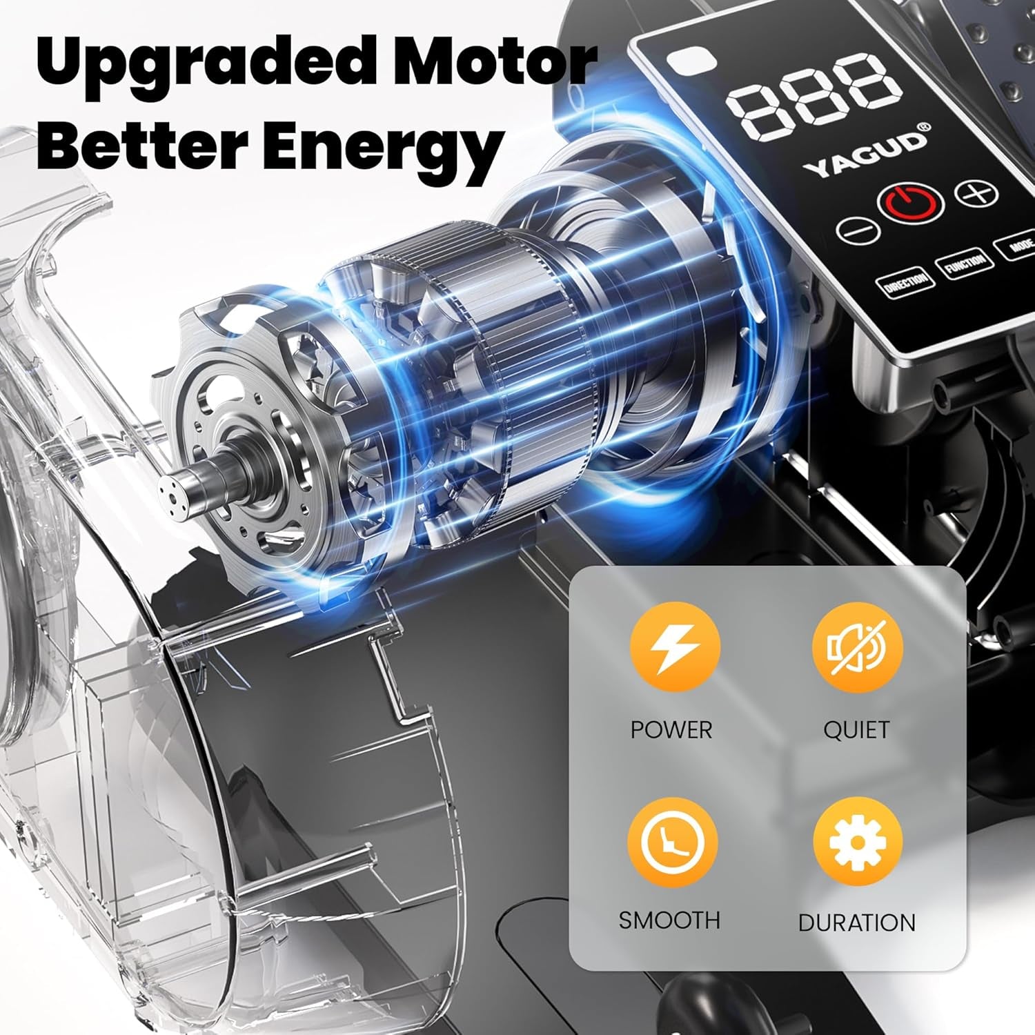 Yagud Under Desk Elliptical Machine