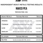 NAKED Pea - Pea Protein Isolate - Plant Based, Vegetarian & Vegan Protein