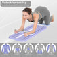 Pilates Board - Pilates Reformer Set, Multi-Purpose Foldable Pilates Reformer Board for Home, 5 in 1 Pilates Sliding Board
