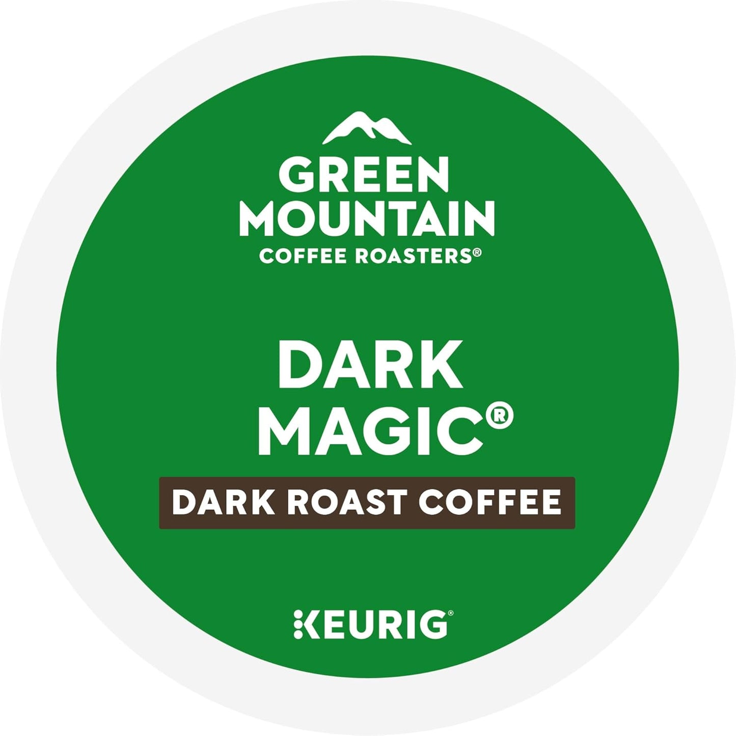 Green Mountain Coffee Roasters Dark Magic, Single-Serve Keurig K-Cup Pods, Dark Roast Coffee Pods, 96 Count