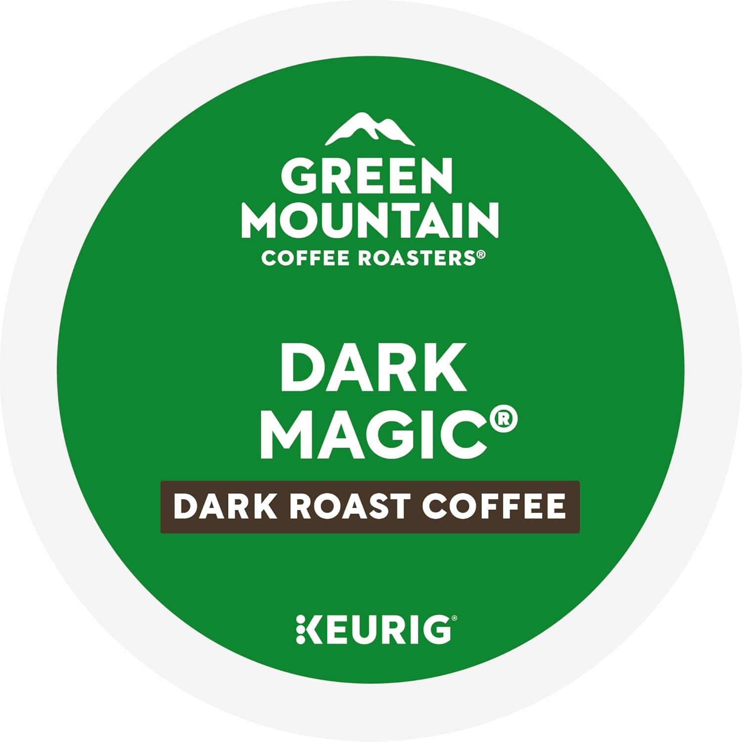 Green Mountain Coffee Roasters Dark Magic, Single-Serve Keurig K-Cup Pods, Dark Roast Coffee Pods, 96 Count