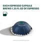 Starbucks by Nespresso Vertuo, Dark Roast Espresso, Brews 1.35 oz.