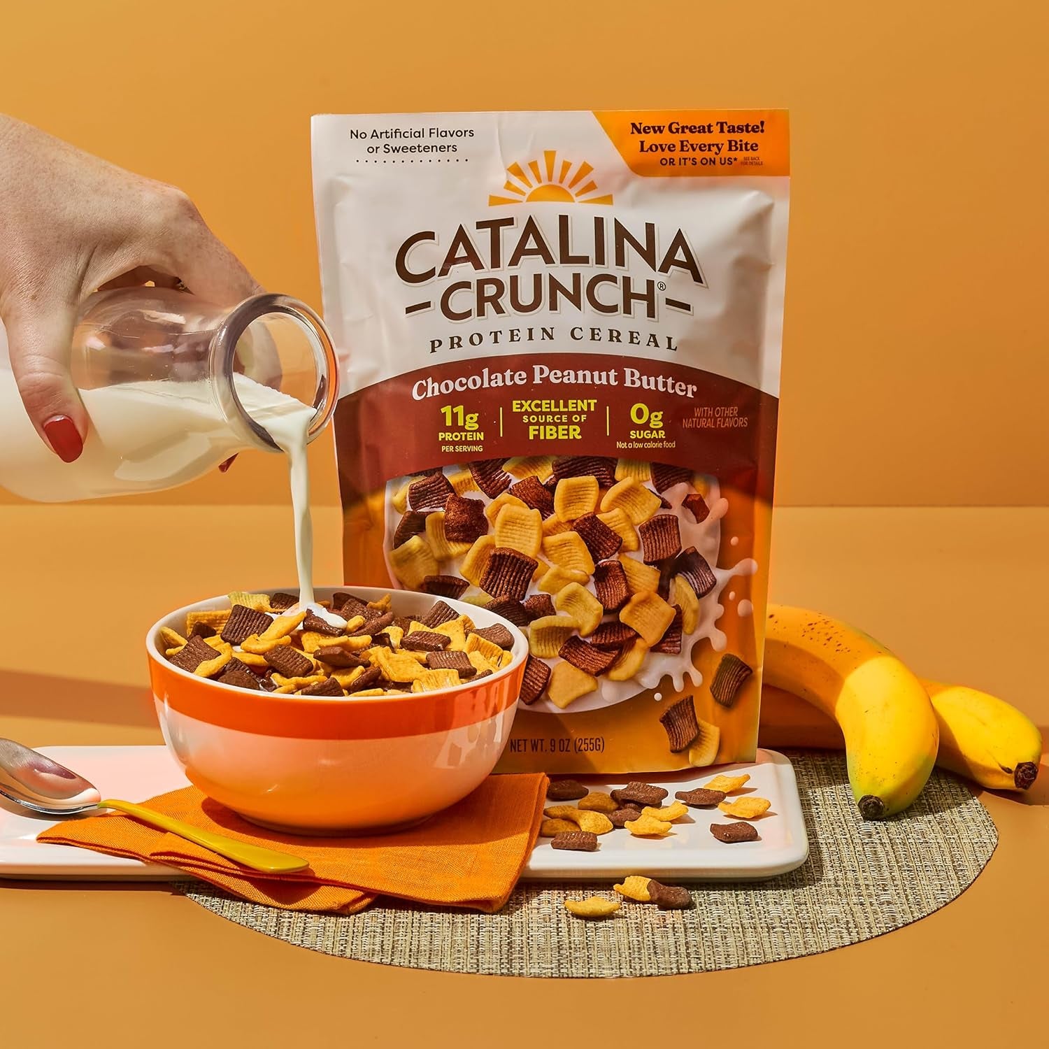 Catalina Crunch Protein Cereal - Chocolate Peanut Butter - 9 oz. Bag (Pack of 1)