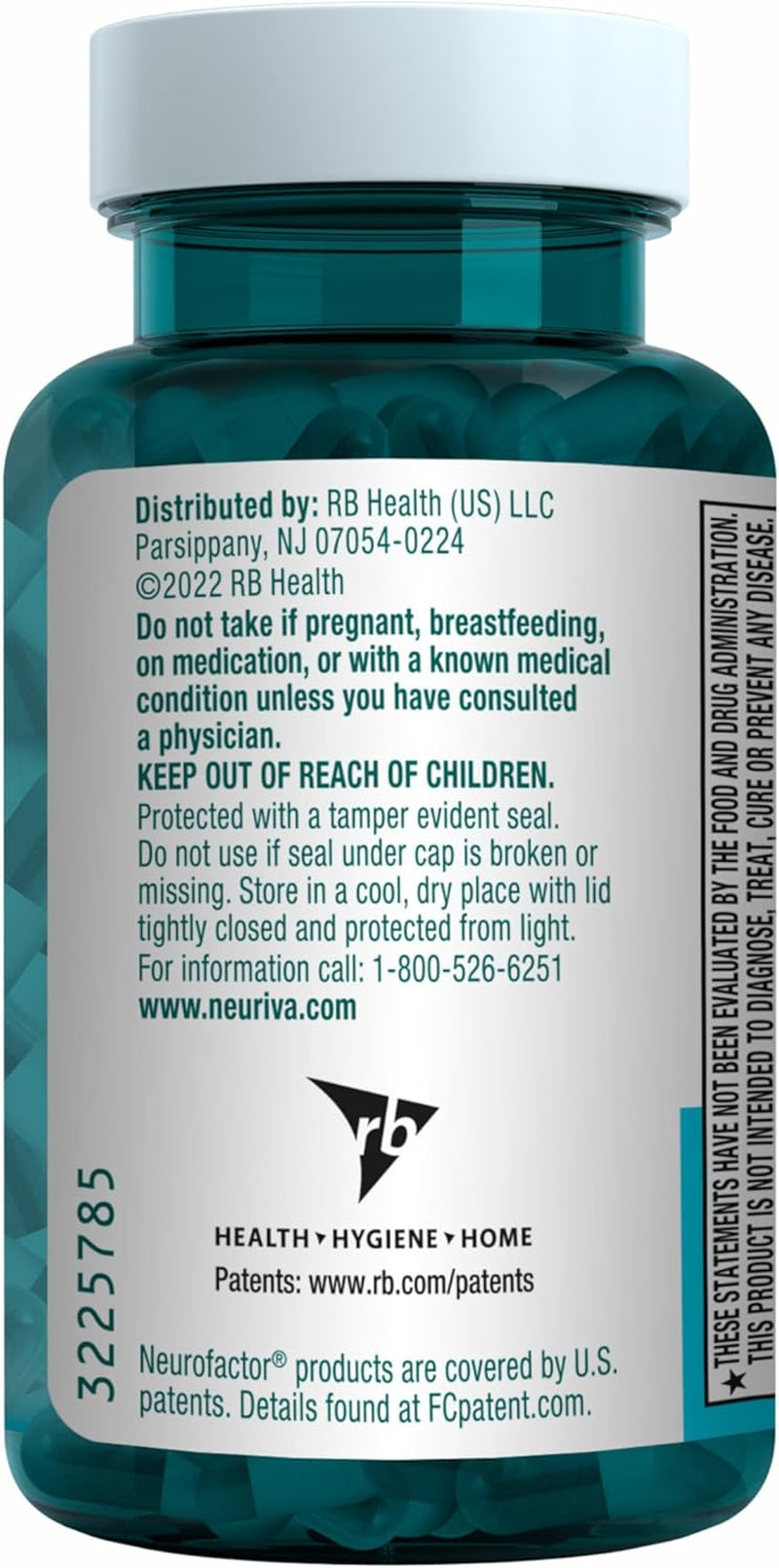 NEURIVA Plus Brain Supplement for Memory, Focus & Concentration + Cognitive Function