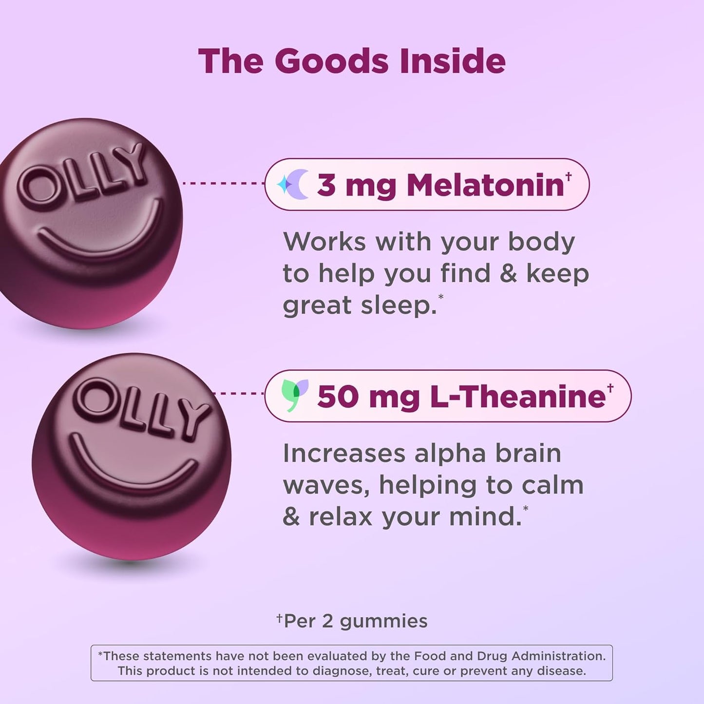 OLLY Sleep Gummy Sleep Aid