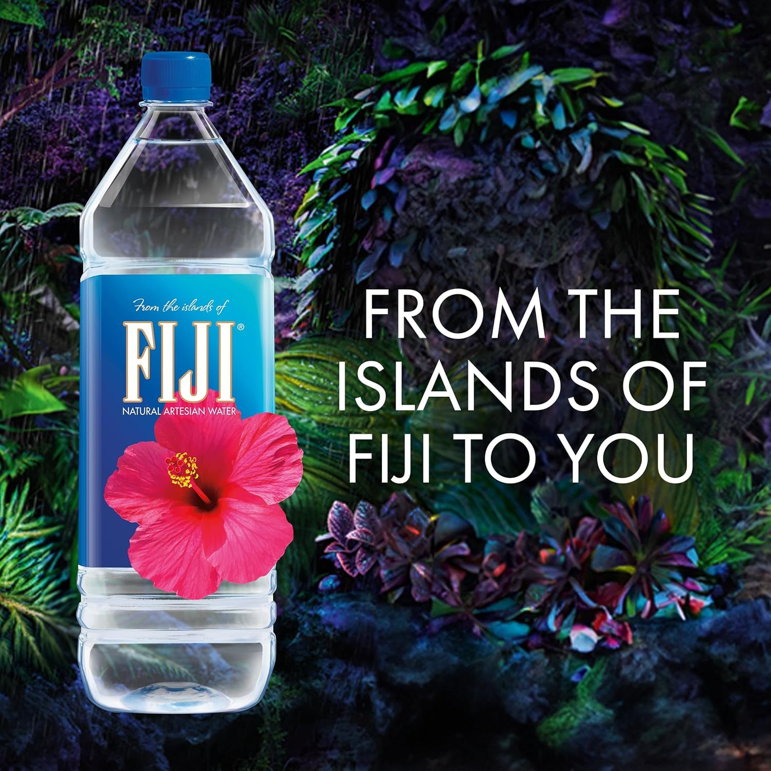 FIJI Natural Artesian Bottled Water 1.5 Liters (Pack of 12)