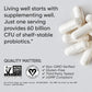 Sports Research® Daily Probiotics 60 Billion CFU, 30 Veggie Capsules