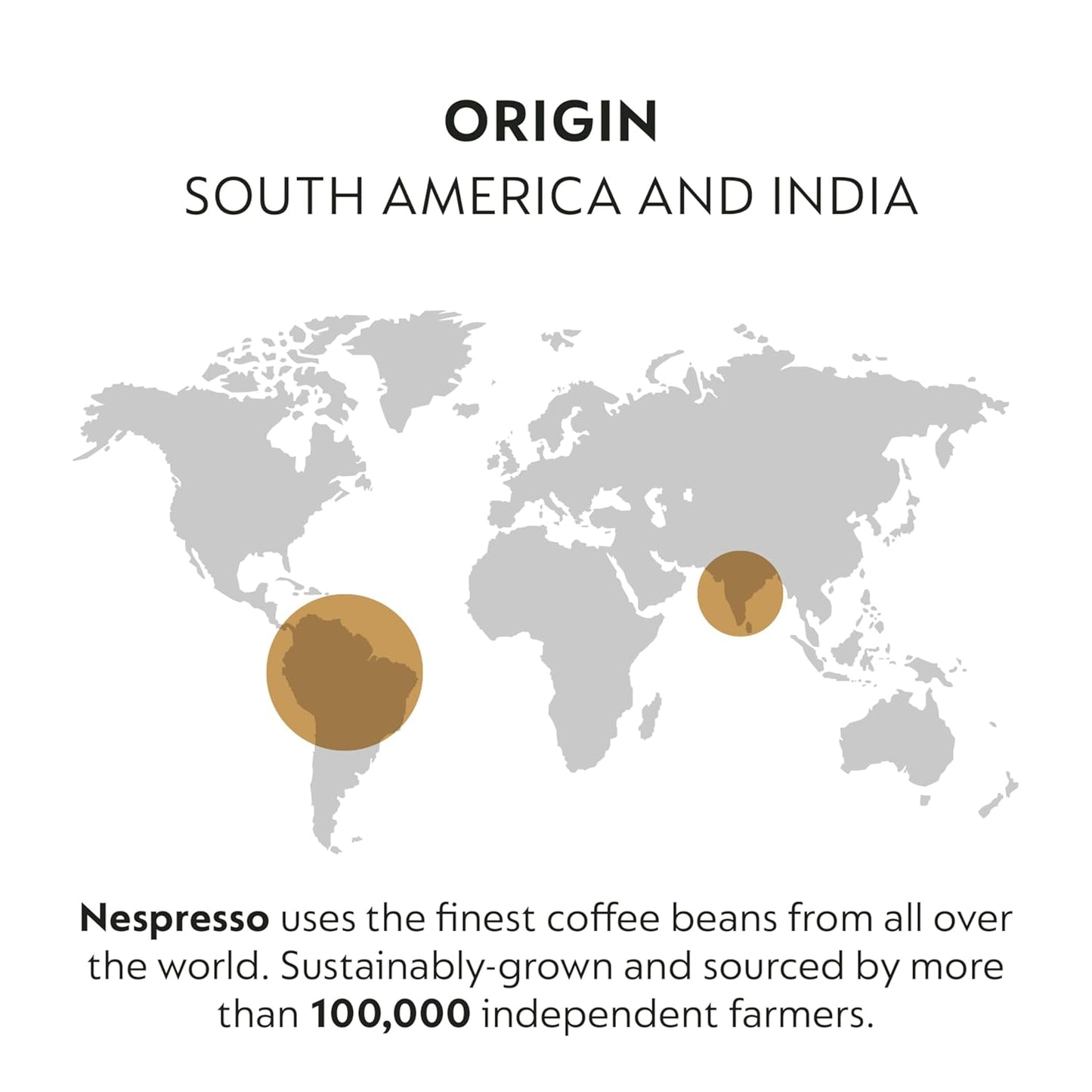Nespresso Capsules Vertuo, Fortado Gran Lungo Americano, Dark Roast Espresso Coffee, Brews 5.0oz.