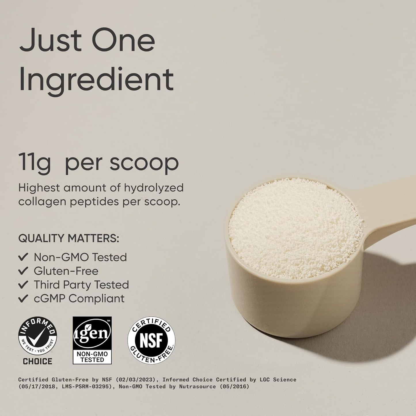 Sports Research Collagen Peptides - Hydrolyzed Type 1 & 3 Collagen Powder