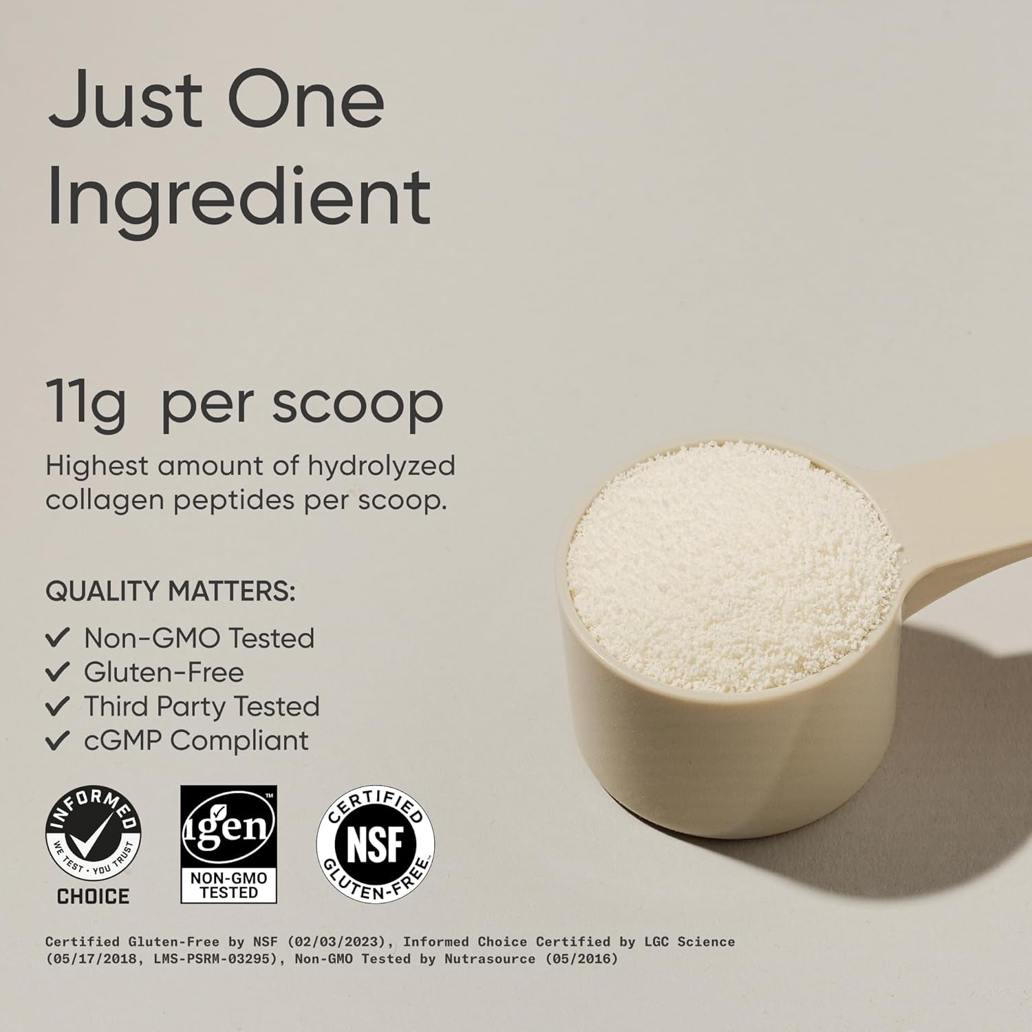Sports Research Collagen Peptides - Hydrolyzed Type 1 & 3 Collagen Powder